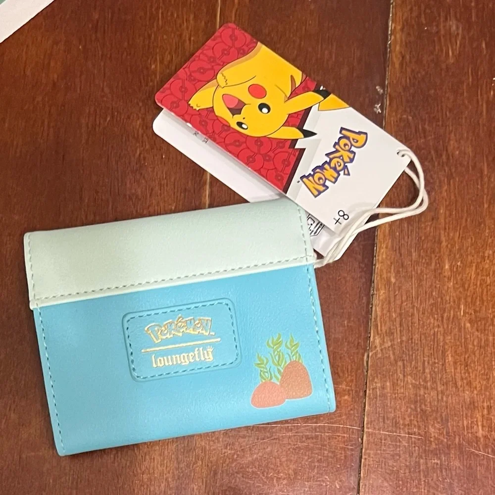 Loungefly Pokemon Kids Wallet - Blue and Cream